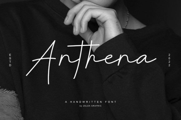 Anthena: A Stylish Script Font for Modern Branding