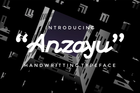Anzayu: The Sharp Script Font That Elevates Your Campaigns