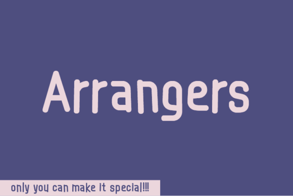 Arrangers: A Handwritten Typeface That Elevates Campaign Visuals