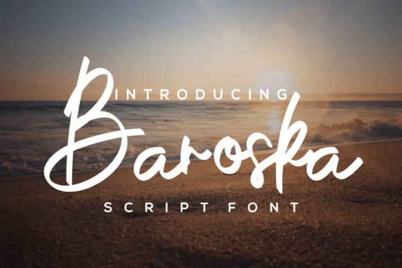 Baroska: The Elegant Script Font for Modern Web Design