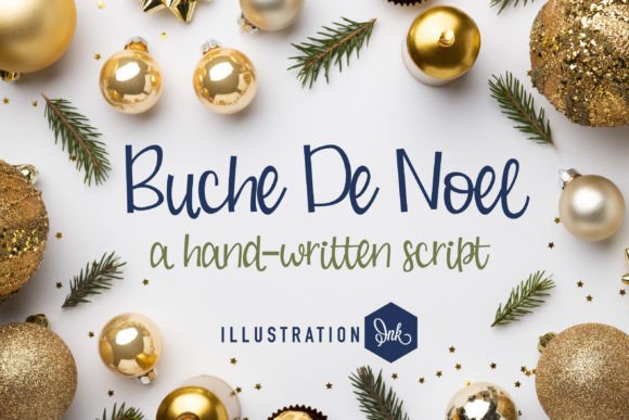 Buche De Noel: A Quirky Handwritten Font for Modern Branding