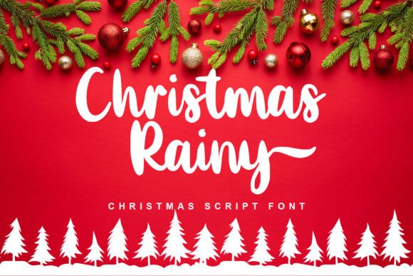 Christmas Rainy: The Perfect Typeface for Festive Campaigns