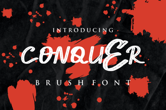 Conquer Font for Business Branding