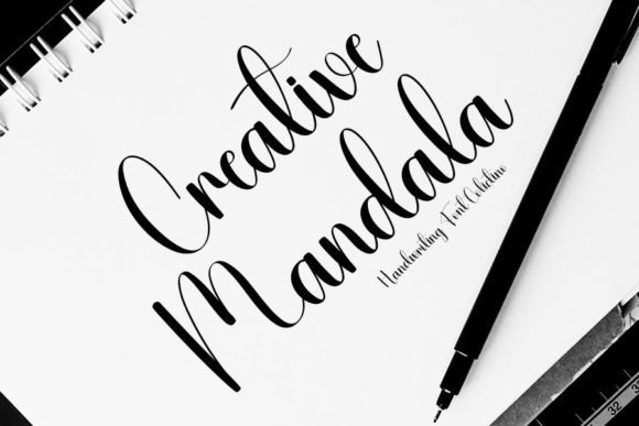 Creative Mandala Font Review for Design Projects