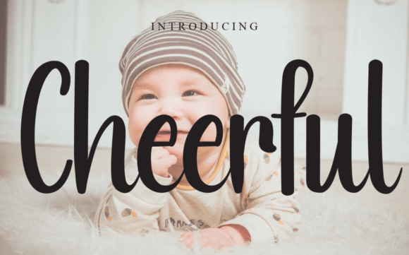 Discover the Charm of Cheerful Font in Brand Design