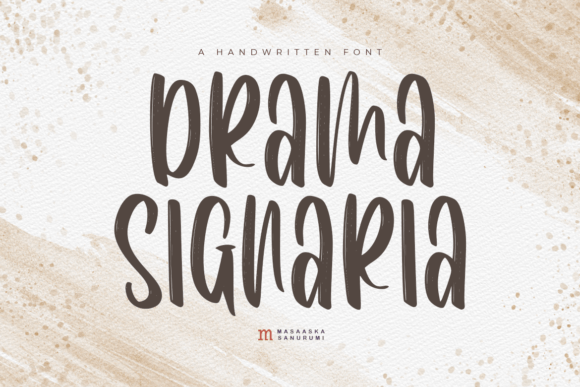 Drama Signaria: A Playful Font for Polished Branding