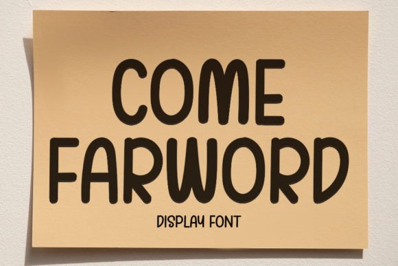 Enhance Your Web Design with Come Farword Font