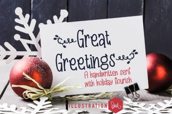 Great Greetings Font for Professional Branding