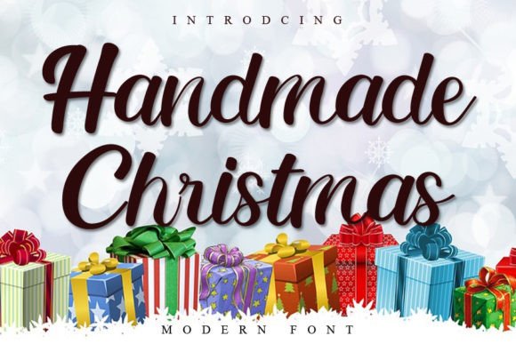 Handmade Christmas Font for Professional Branding
