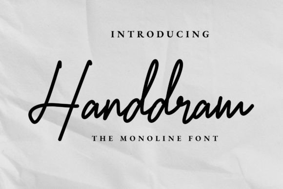 Handraw Font for Handmade Creations