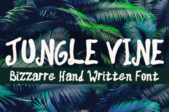Jungle Vine: A Whimsical Typeface for Web Design