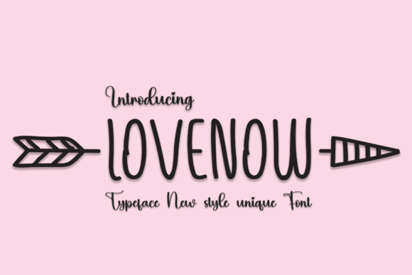 Lovenow Font for Handmade Creations