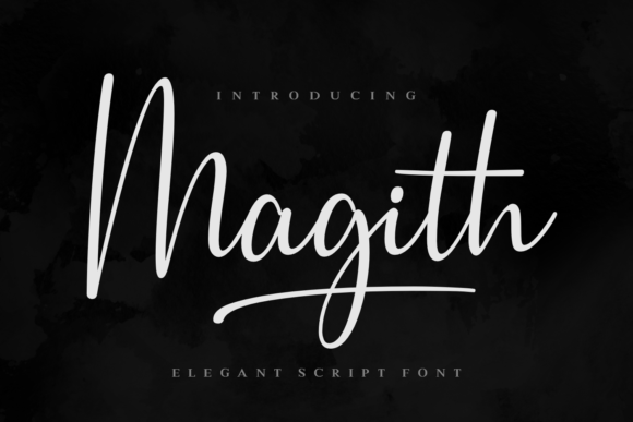 Magith: A Sophisticated Script Font for Web Design