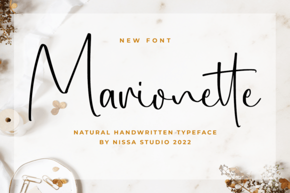 Marionette: An Elegant Handwritten Typeface for Modern Branding