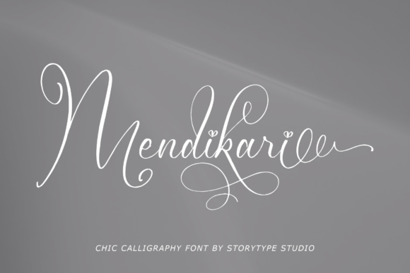 Mendikari: A Chic Calligraphy Font for Modern Branding