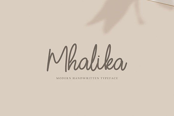 Mhalika: A Timeless Handwritten Font for Digital Design