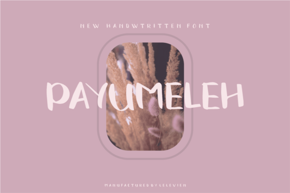 Payumeleh: A Handwritten Font for Editorial Design