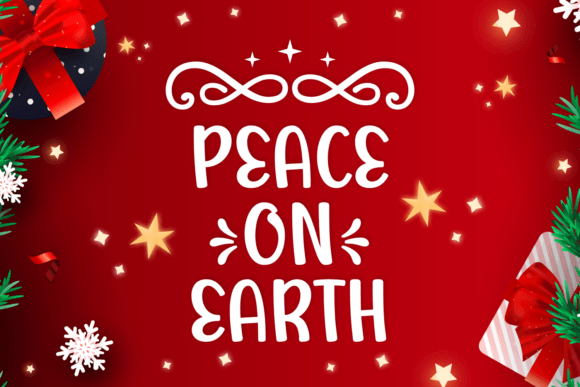 Peace on Earth Font for a Calmer Reading Experience