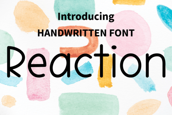 Reaction Script Font Review for Design Projects