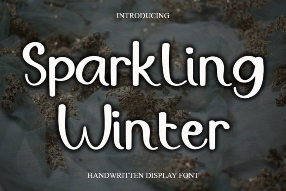Sparkling Winter: A Font That Elevates Your Campaigns