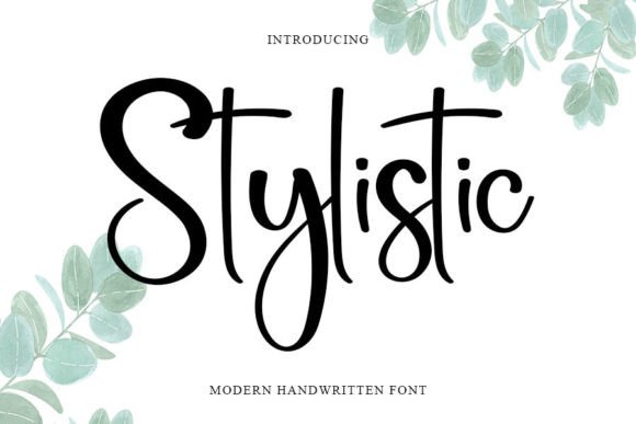 Stylistic: A Friendly Handwritten Typeface for Modern Branding